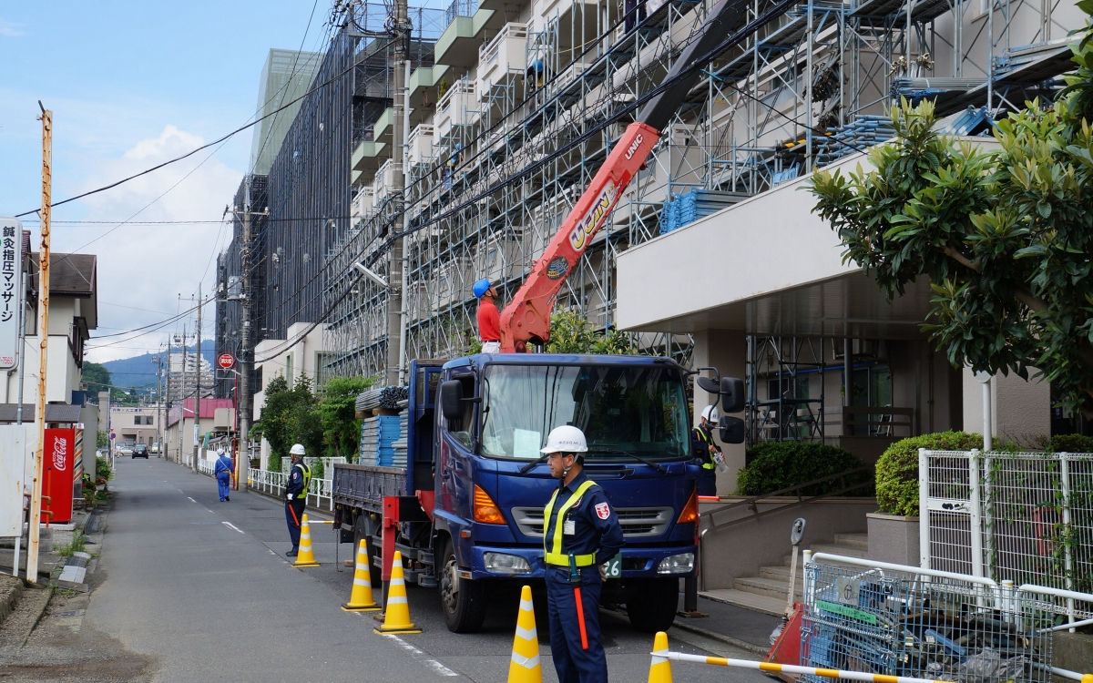 足場の組立