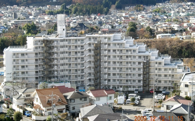 河辺ビューパレー多摩川大規模修繕工事